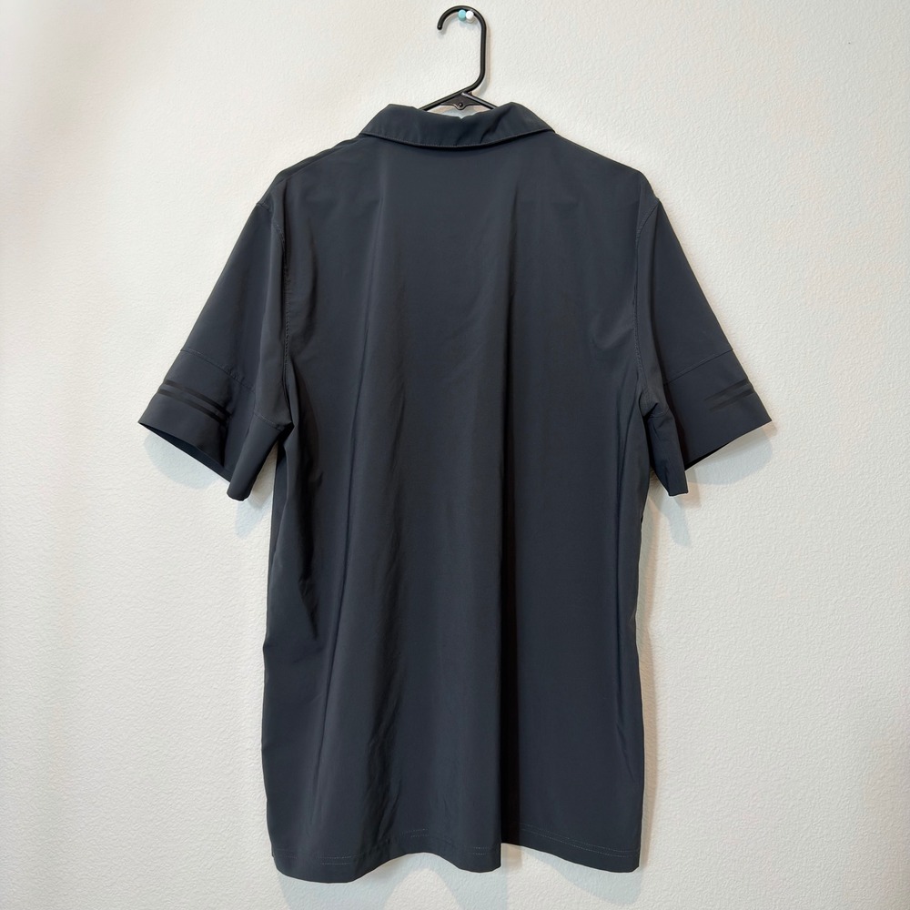 Nike Polo Shirt Mens XL Gray Good Court Dry-Fit CI4465-060 Short Sleeve - Picture 8 of 11